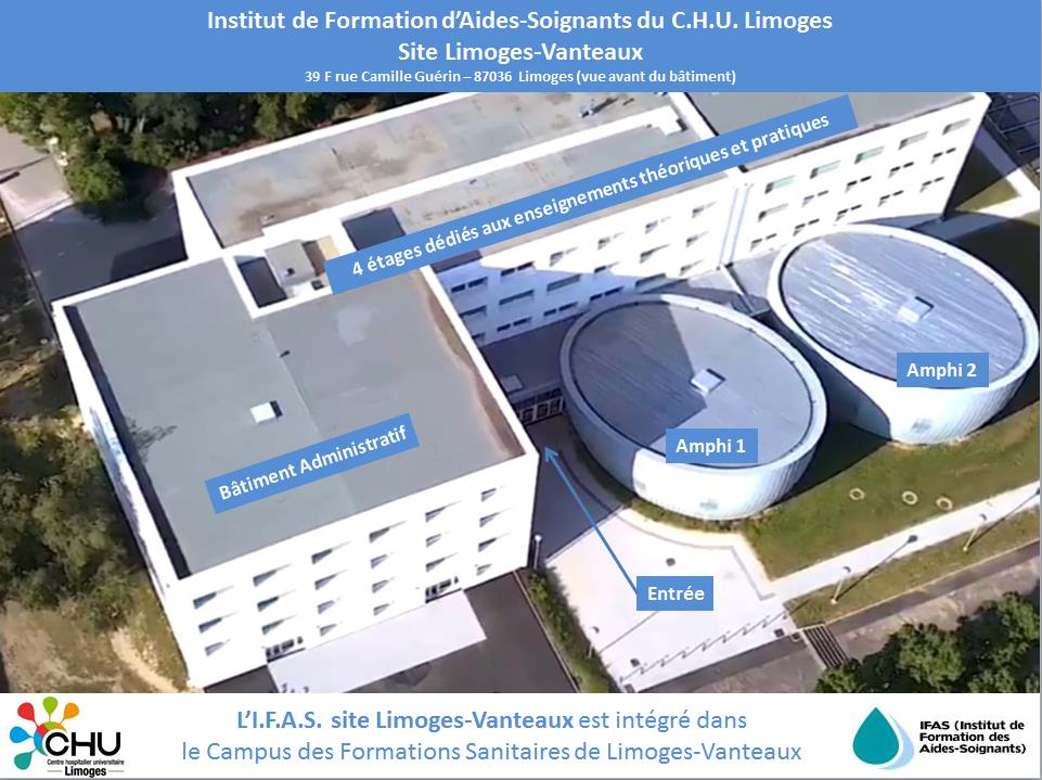 IFAS Site Limoges-Vanteaux (vue avant)